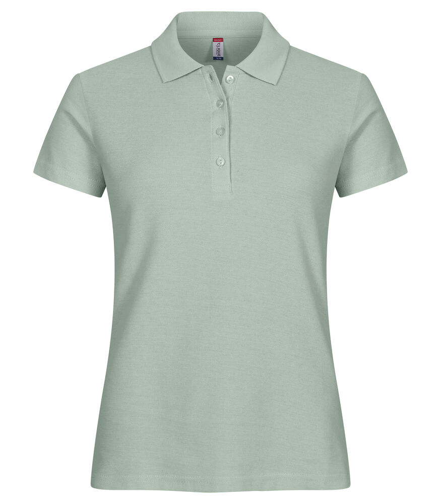 Clique - Basic Polo Women - Saliegroen