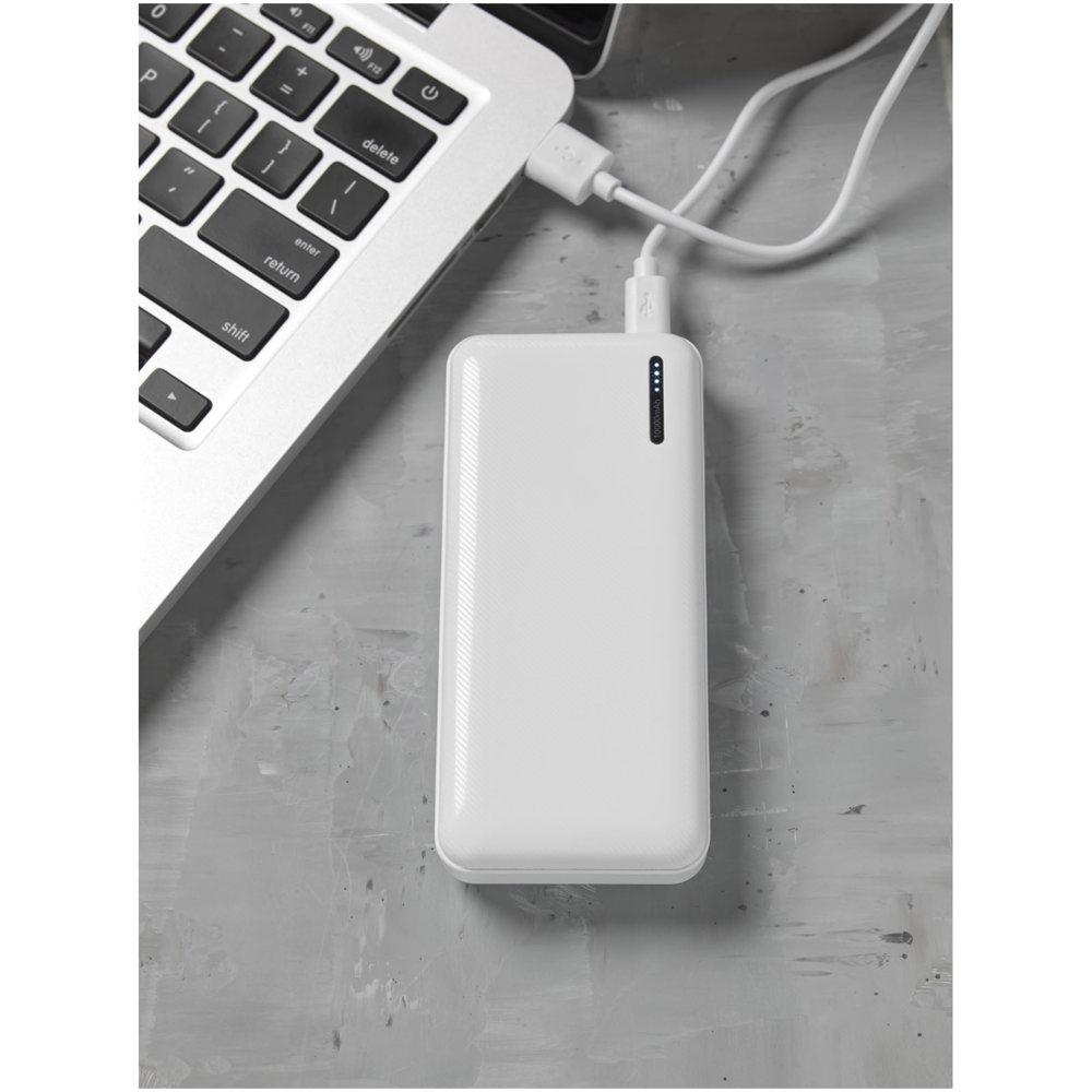 Compress 10.000 mAh powerbank met hoge dichtheid