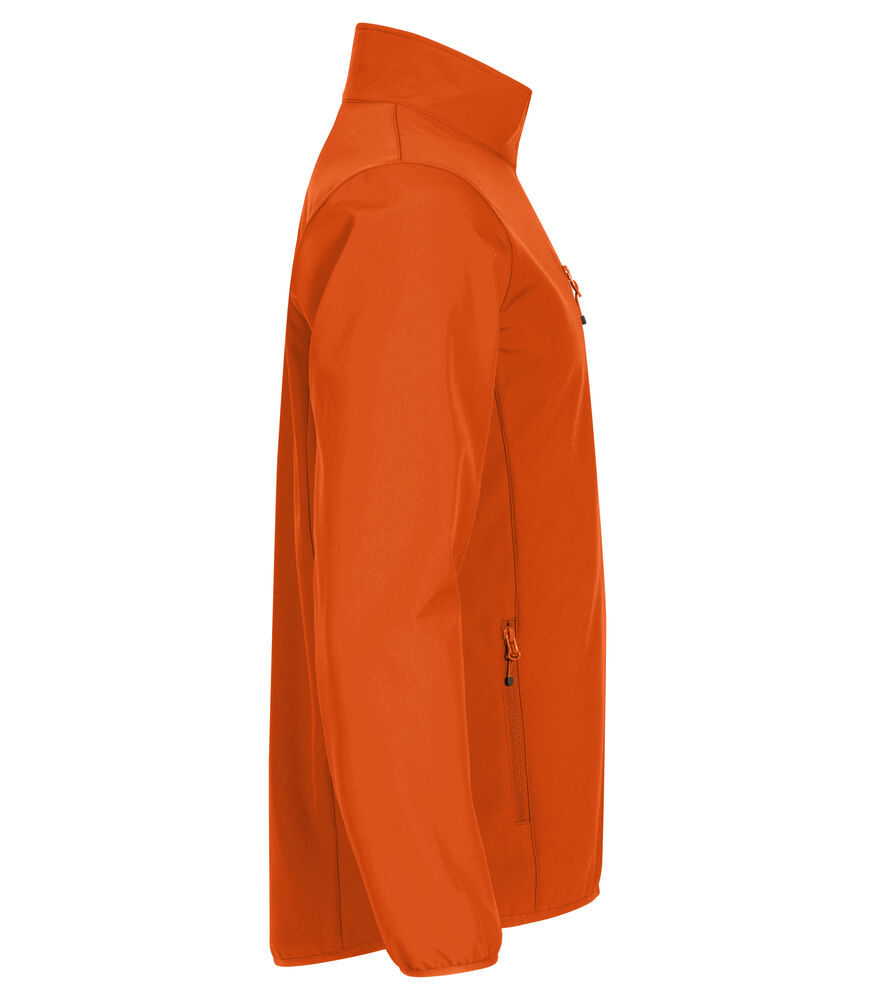 Clique - Classic Softshell Jacket Diep Oranje XXL