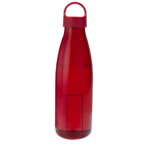 Bergen 800 ml waterfles van gerecycled plastic