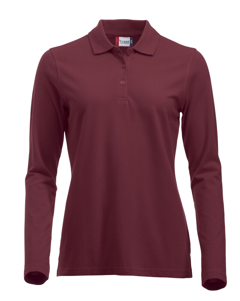 Clique - Classic Marion L/S - bordeaux