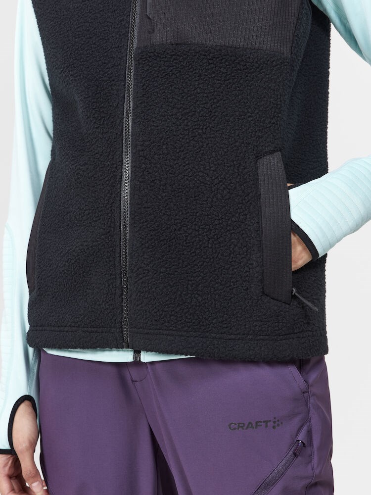 Craft - ADV Explore Pile Fleece Vest W Black S