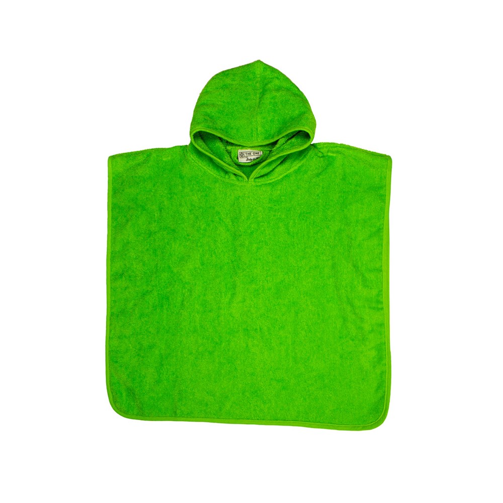 Baby Poncho - Limoengroen