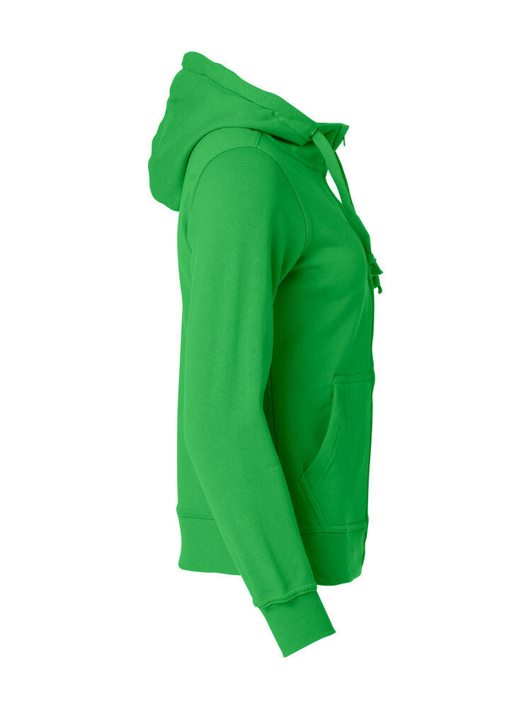 Clique - Basic Hoody Full Zip Women Appel-groen XL