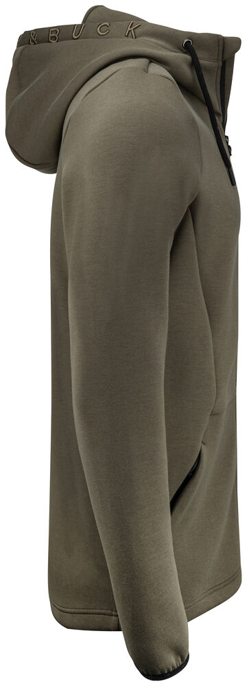 Cutter & Buck - Pemberton Hood FZ Heren Ivy Groen L