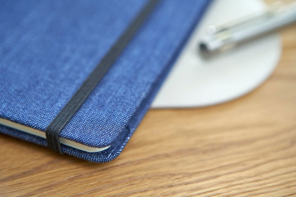 Denim notitieboekje A5 Alfred