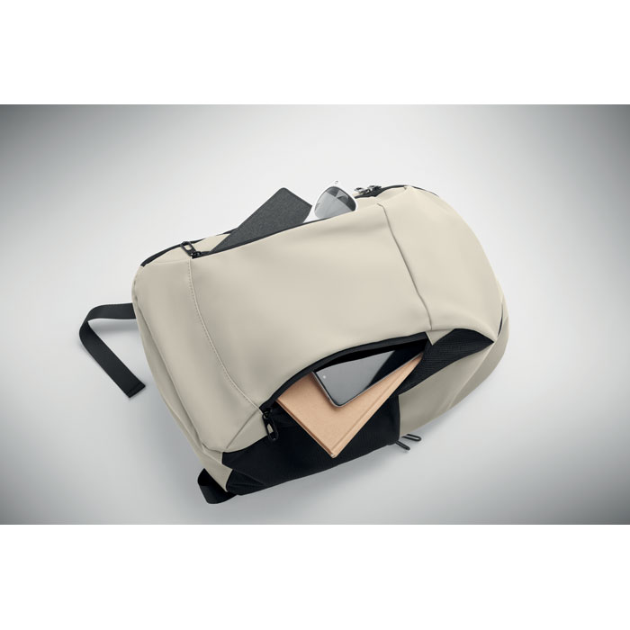 KOROVIN - 15" zachte PU laptop rugzak