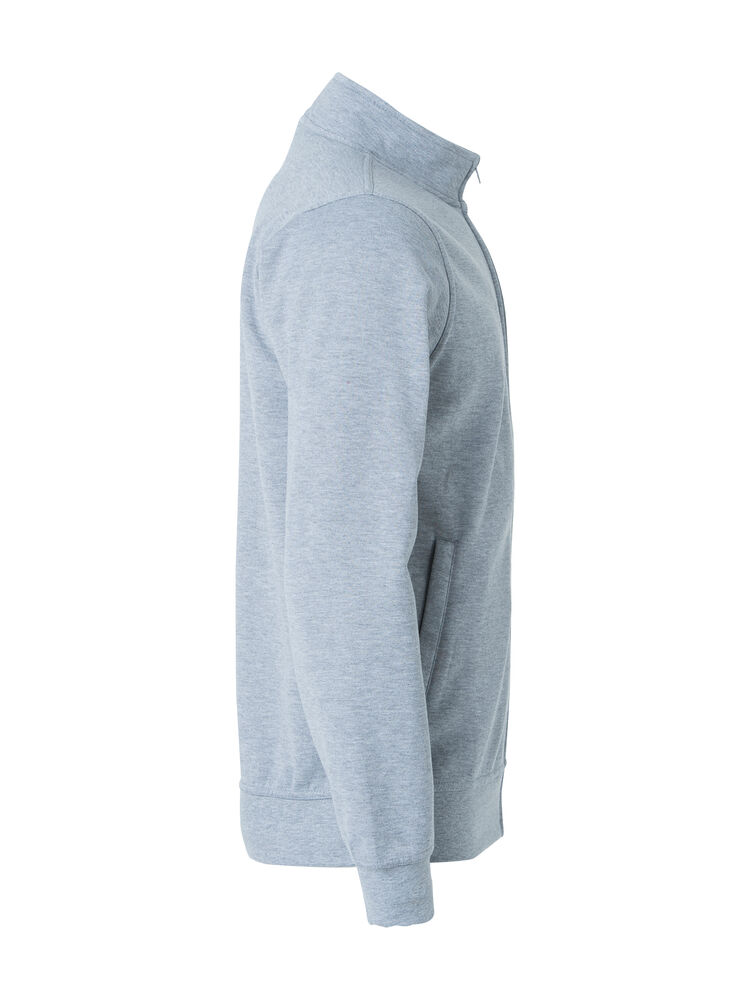 Clique - Basic Cardigan Junior Grijs-melange 140
