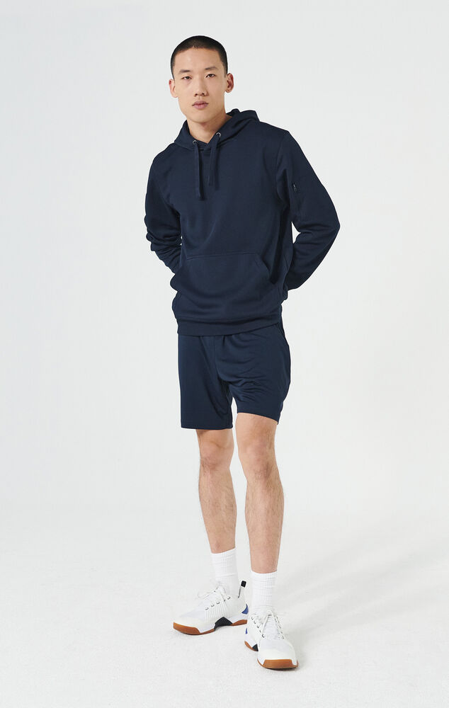 Clique - Basic Active Hoody Grijs-melange 4XL
