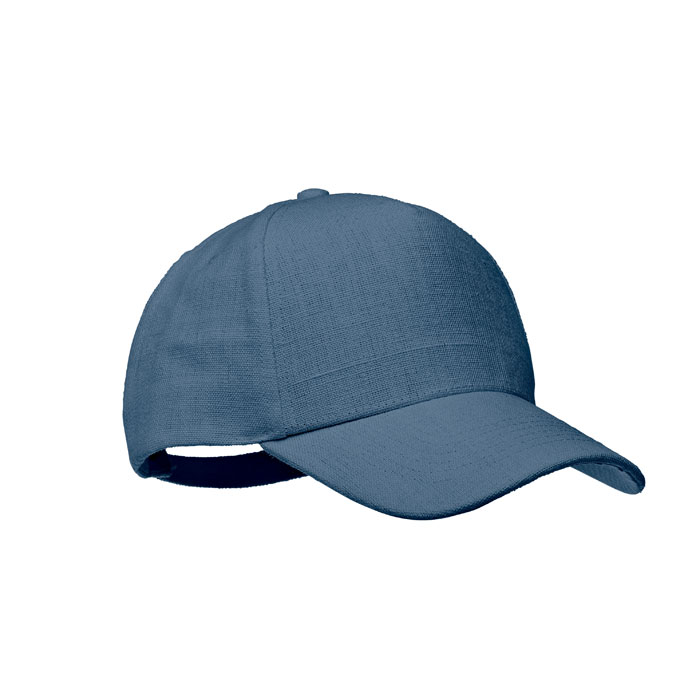 NAIMA CAP - 5-PANEL HENNEP PET 370G/M² - Blauw