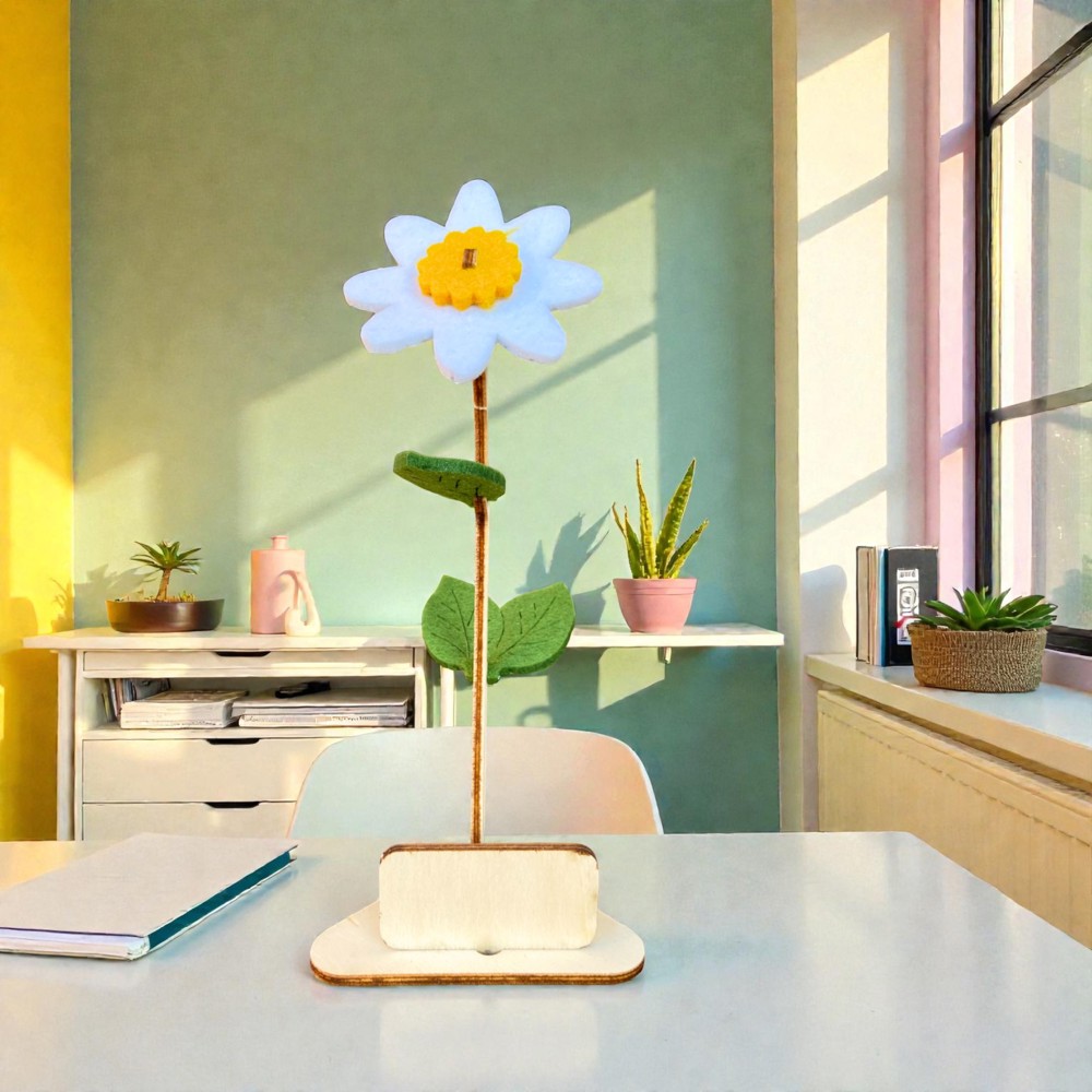 Happy Blooms - One & only 'Your logo' -wit