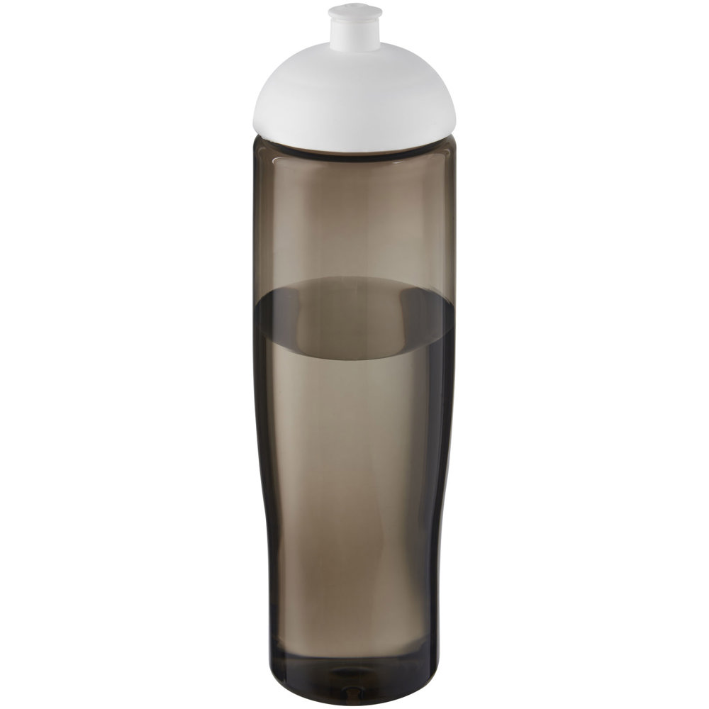 H2O Active® Eco Tempo drinkfles van 700 ml met koepeldeksel - Wit, Houtskool