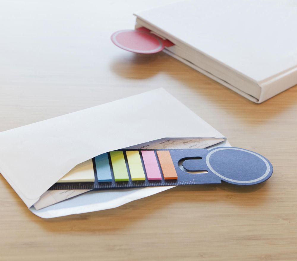Kartonnen boekenlegger Clay