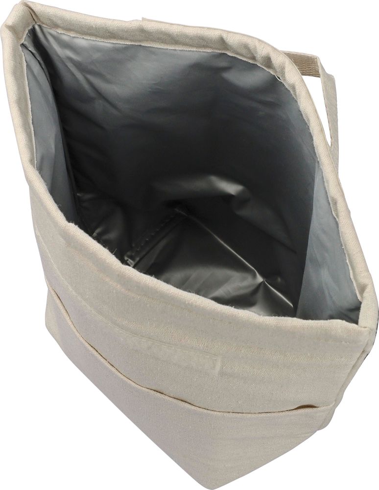 Gerecycled katoen (220 gsm) rolltop koeltas Faith