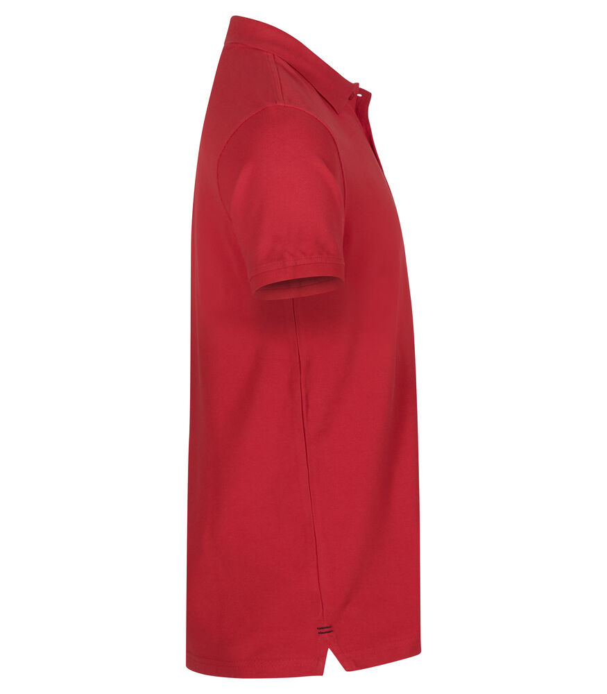 Clique - Heavy Premium Polo Rood S