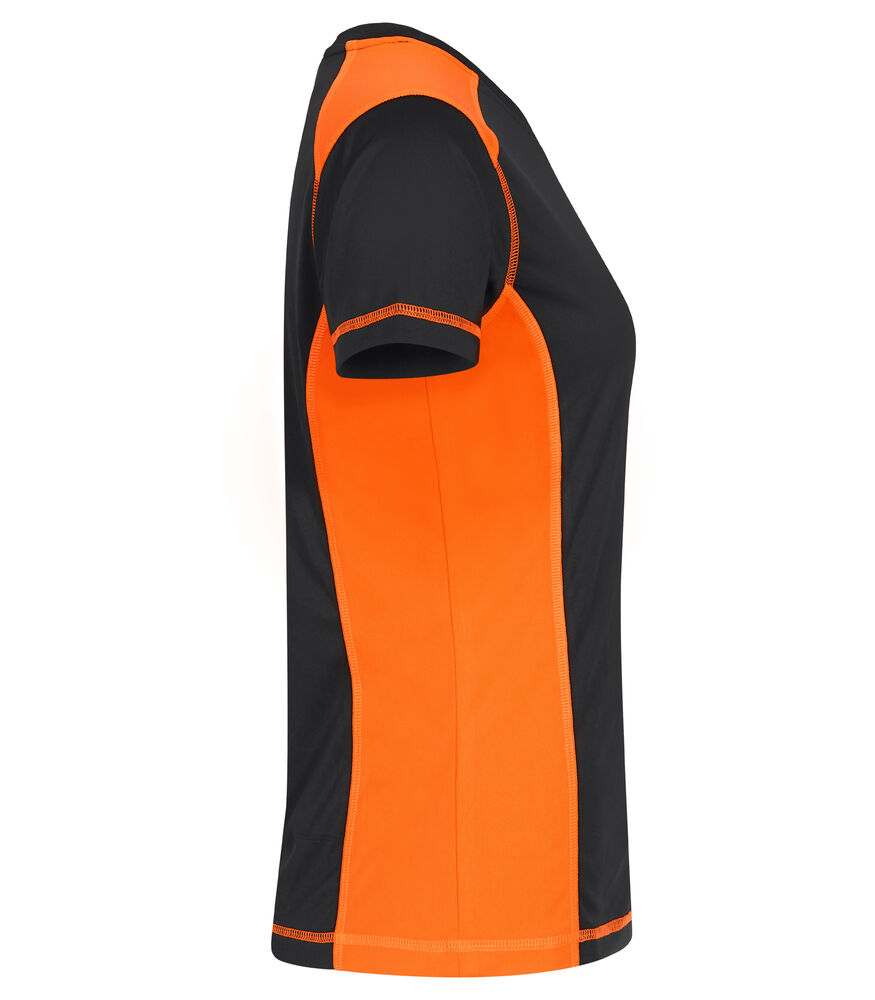 Clique - Ambition-T Women Signaal-oranje XS
