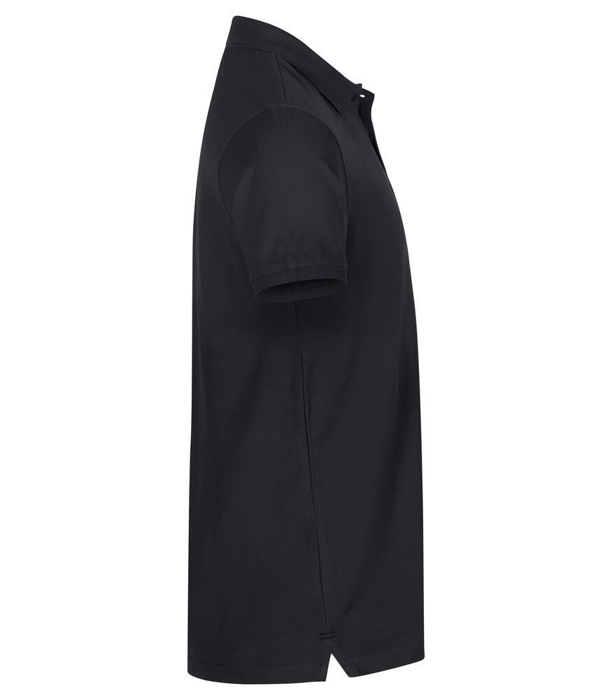 Clique - Heavy Premium Polo Zwart XL