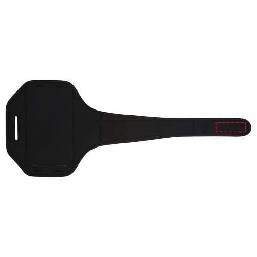 Haile reflecterende smartphone-armband met transparante hoes