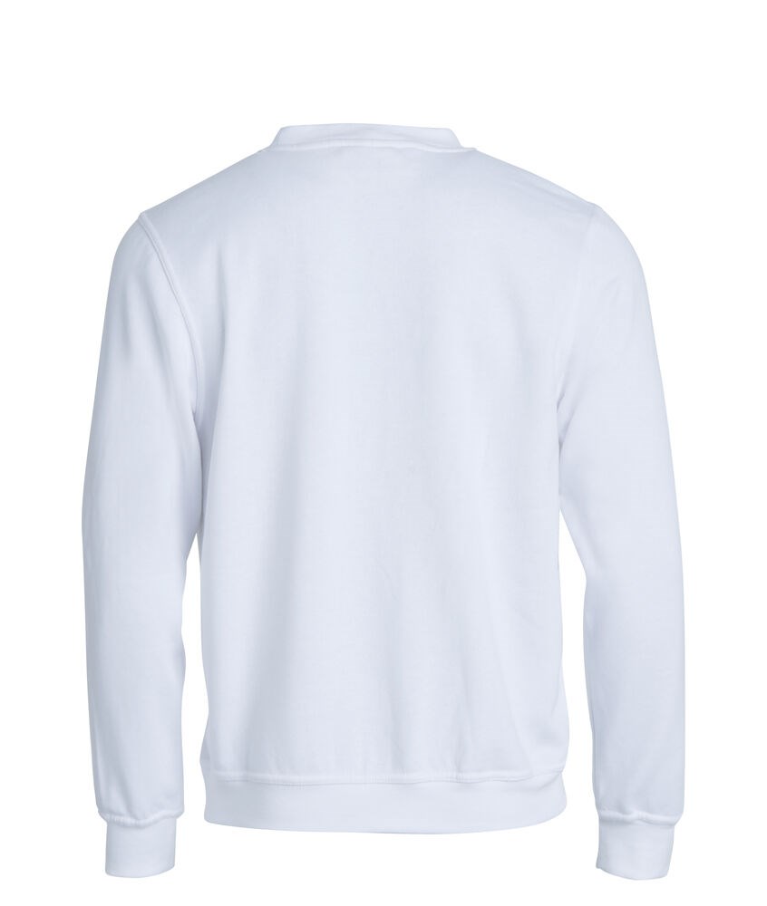 Clique - Basic Roundneck Wit 3XL