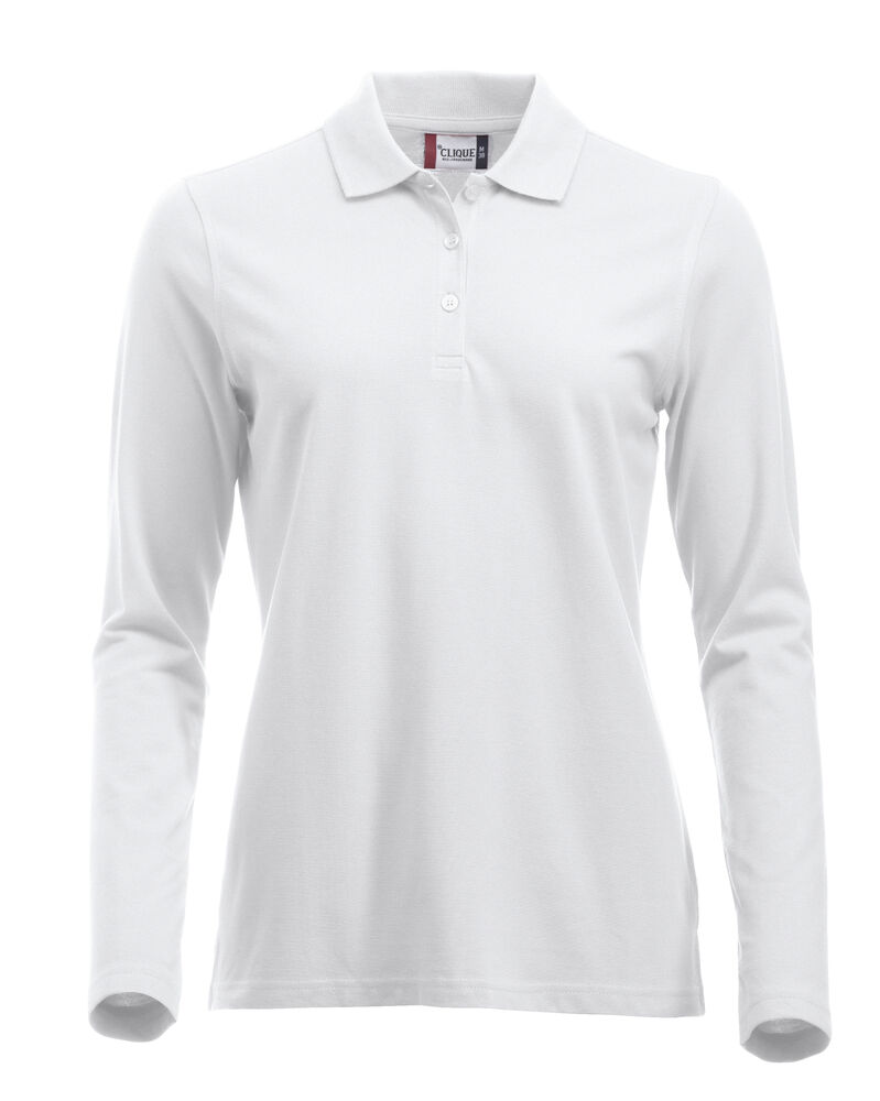 Clique - Classic Marion L/S - Wit