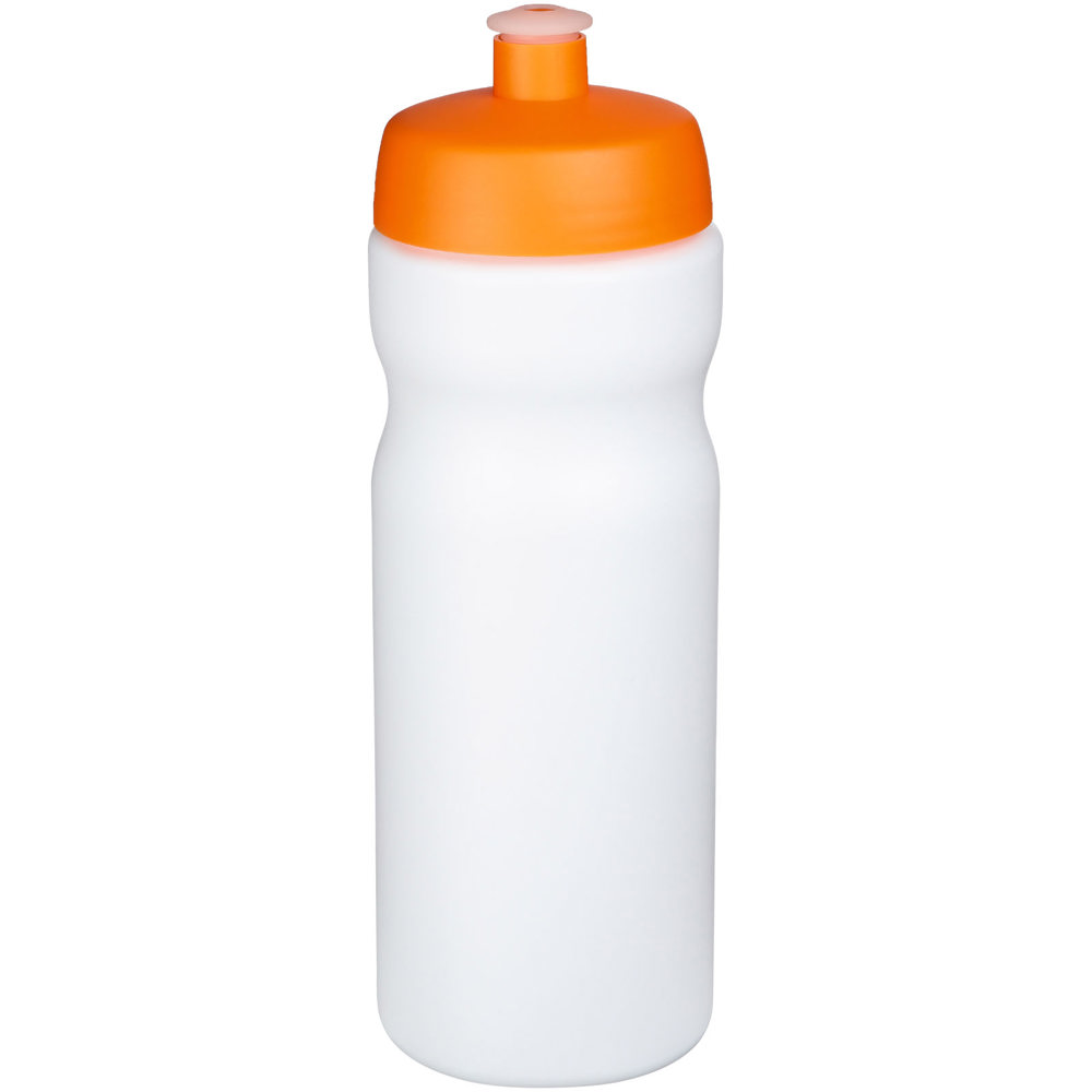 Baseline® Plus 650 ml sportfles - Wit, Oranje