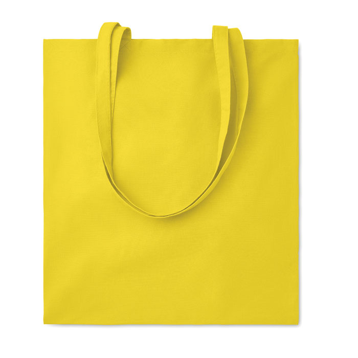 COTTONEL COLOUR + - Katoenen boodschappentas - Geel