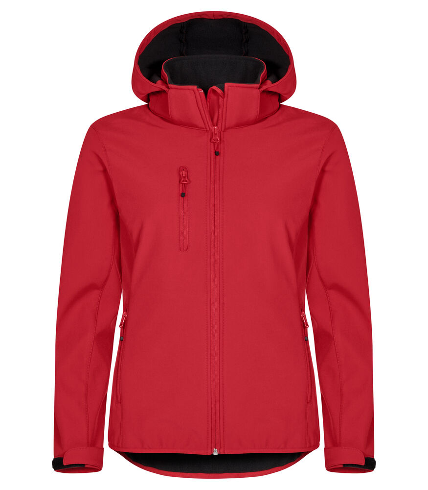 Clique - Classic Softshell Hoody Women - Rood