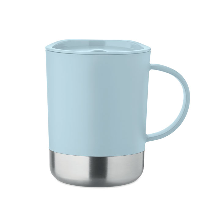 BEAKER - Enkelwandige mok 300ml - Babyblauw