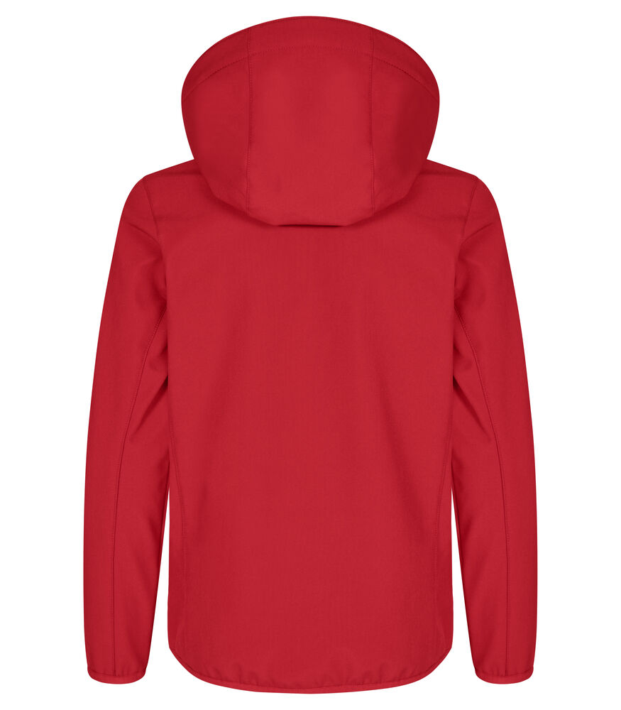 Clique - Classic Softshell Jacket Junior Rood 140