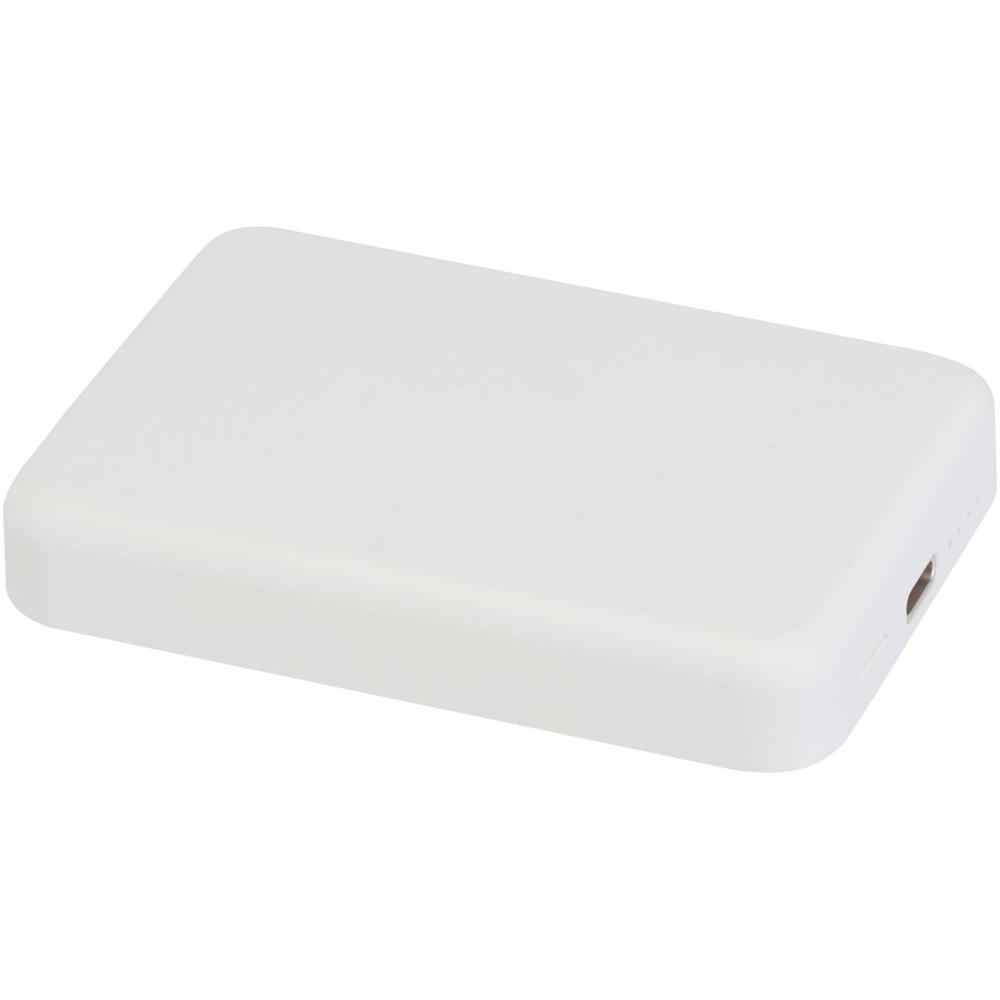 Acrab magnetische draadloze powerbank van 5000 mAh 15 W met 20 W PD van gerecycled plastic