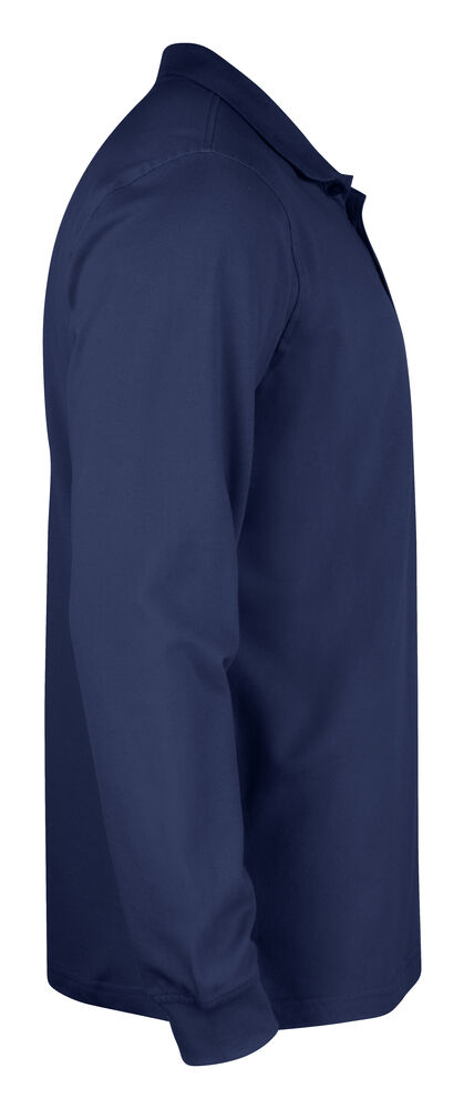 Clique - Basic Polo L/S Junior Dark Navy 120