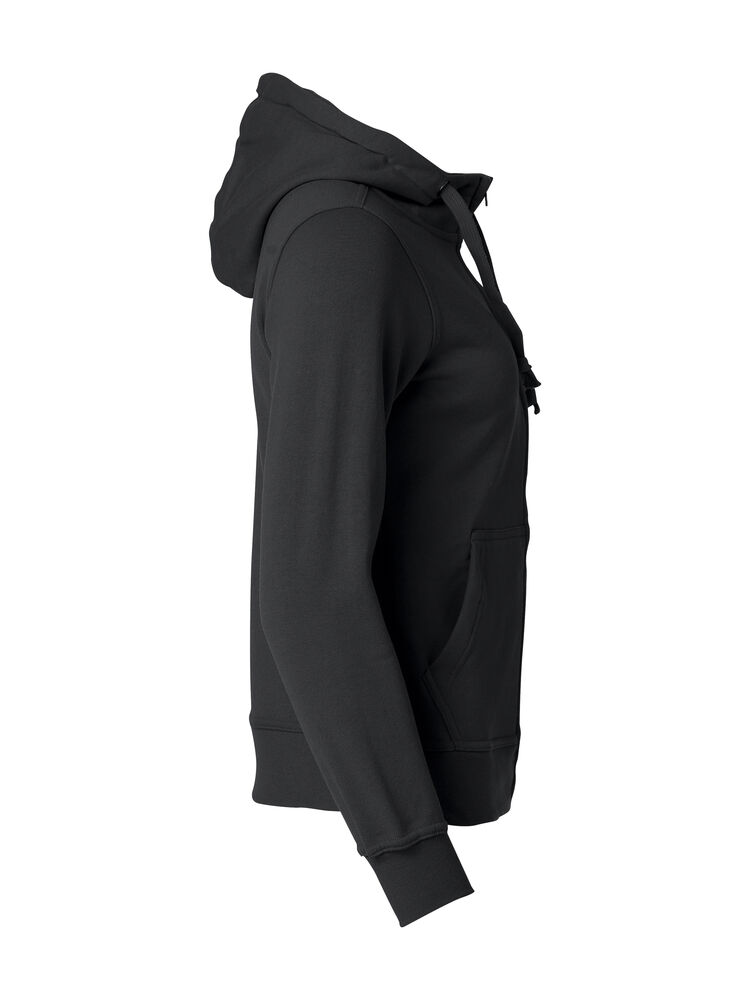Clique - Basic Hoody Full Zip Women Zwart M