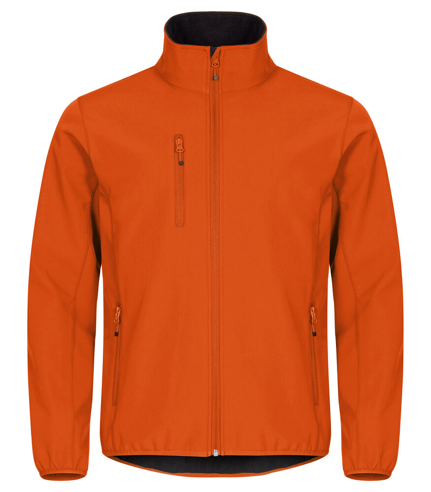 Clique - Classic Softshell Jacket - Diep Oranje