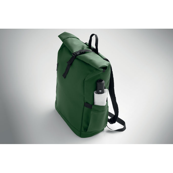 BANGKOK ROLL - Rolltop laptop rugzak 600D