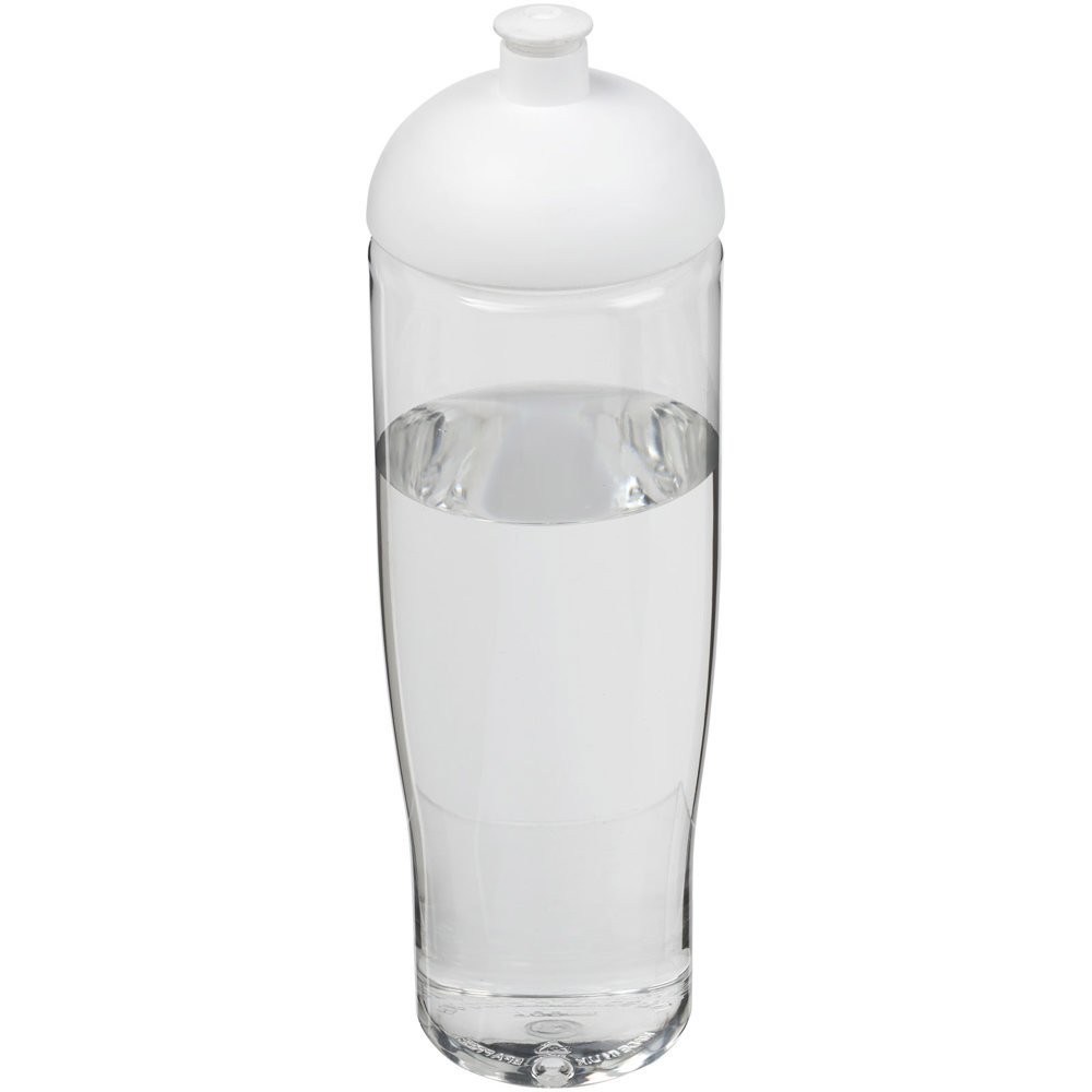 H2O Active® Tempo 700 ml bidon met koepeldeksel - Transparent, Wit