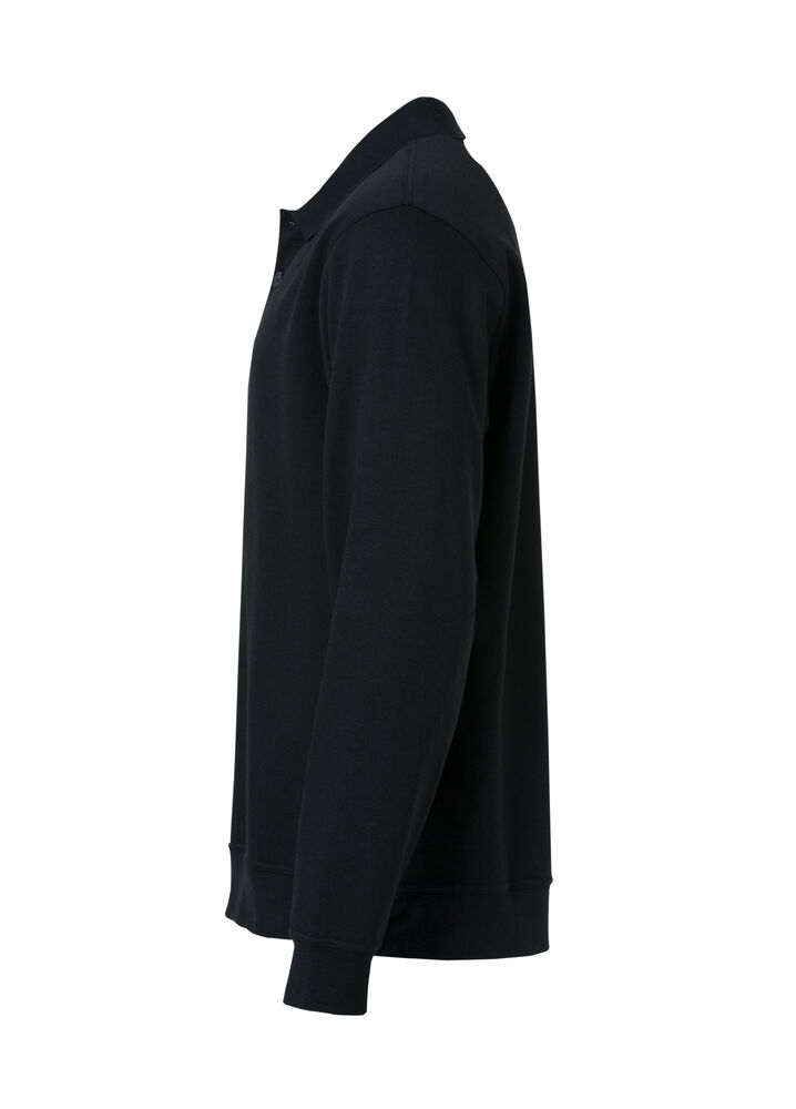Clique - Basic Polo Sweater Zwart XL