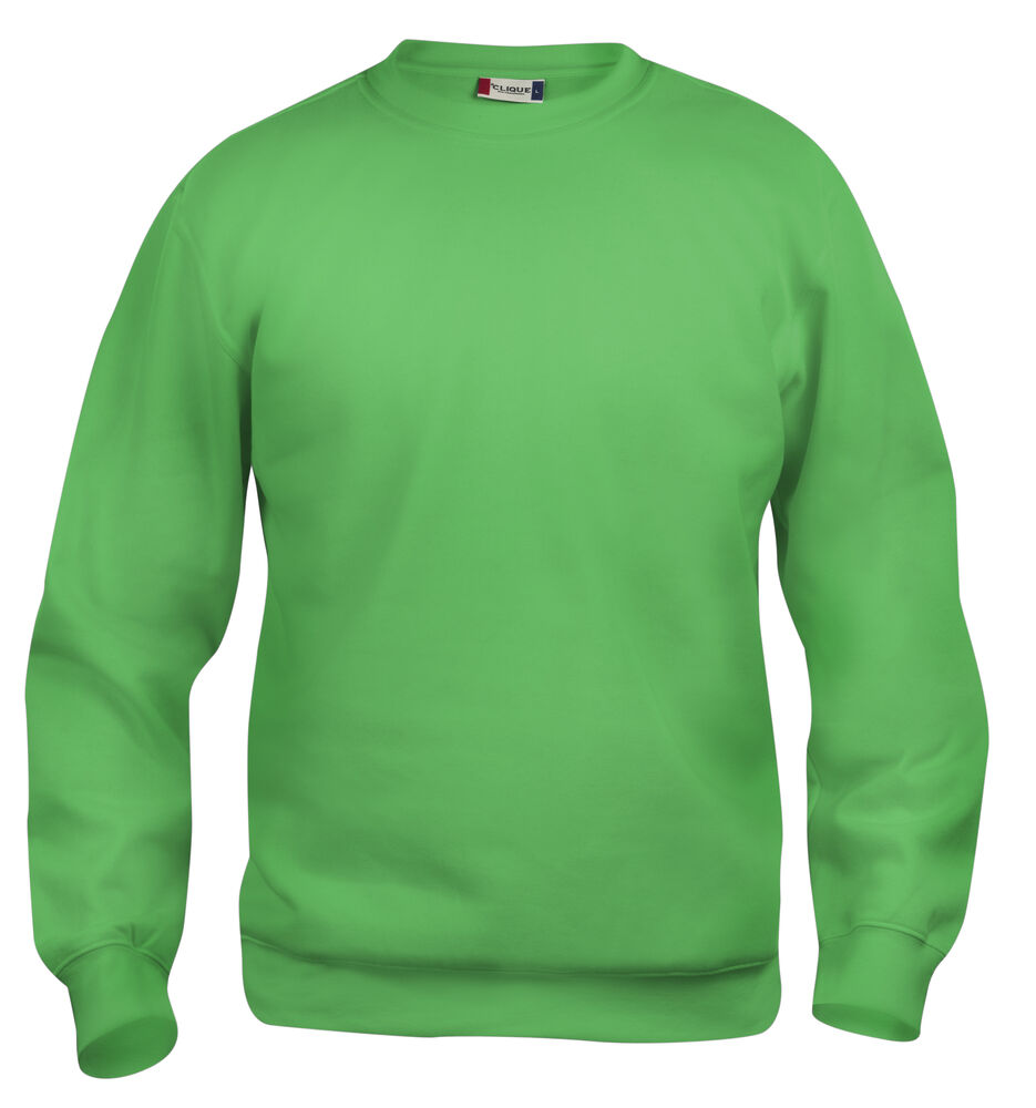 Clique - Basic Roundneck Junior - Appel-groen