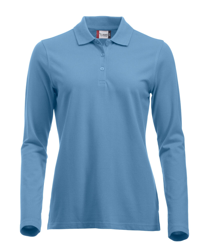 Clique - Classic Marion L/S - Licht-blauw