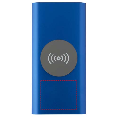 Juice type-C draadloze powerbank van 8000 mAh van gerecycled aluminium
