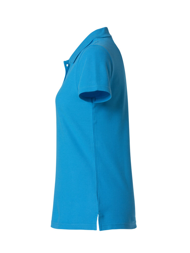 Clique - Basic Polo Women Turquoise XL