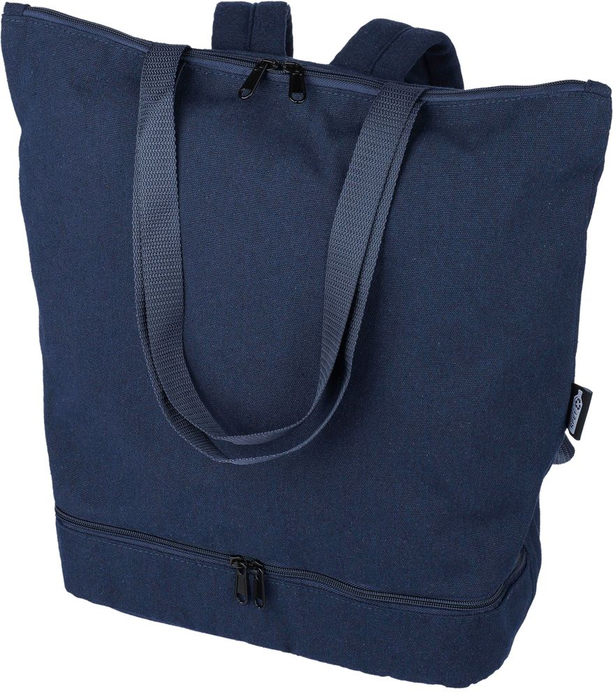 Gerecyclede polycotton (330 gsm) totepack Osric
