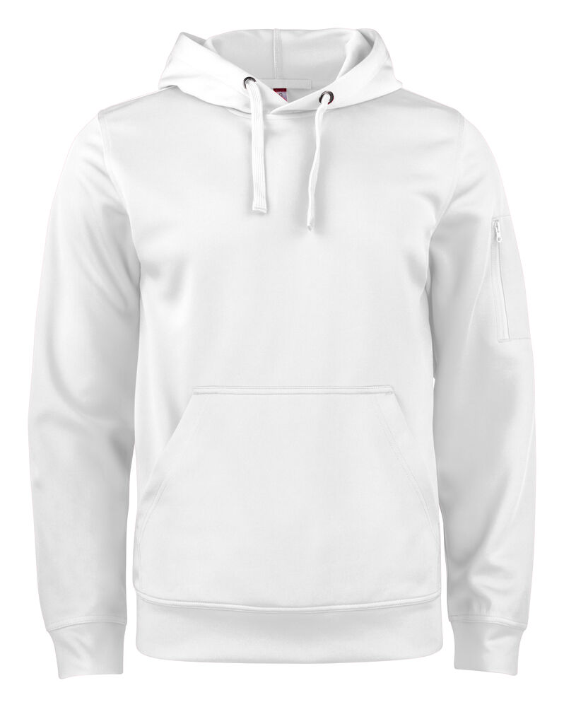 Clique - Basic Active Hoody - Wit