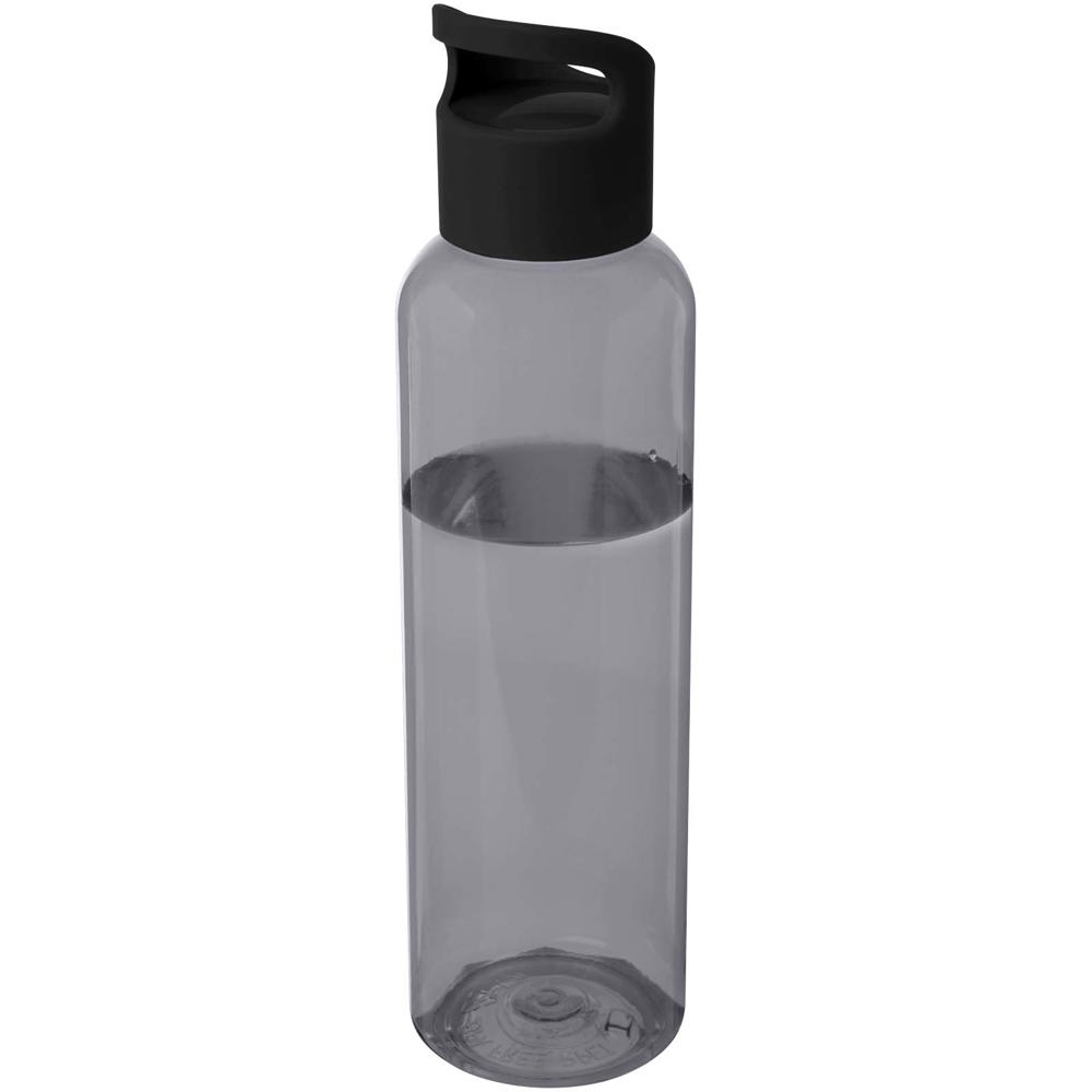 Sky 650 ml waterfles van gerecycled plastic - Zwart