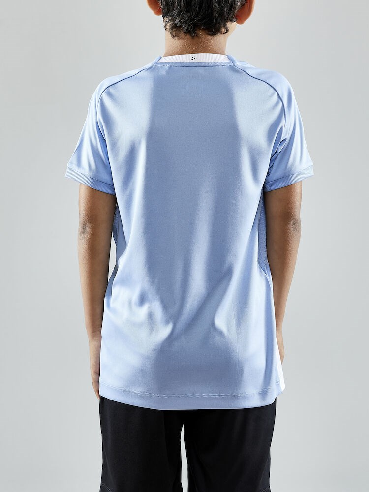 Craft - Progress 2.0 Stripe Jersey JR MFF Blue/White 122/128
