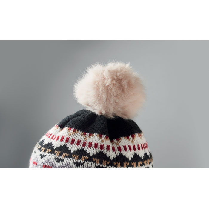 YULONG - Gebreide muts met oorflap