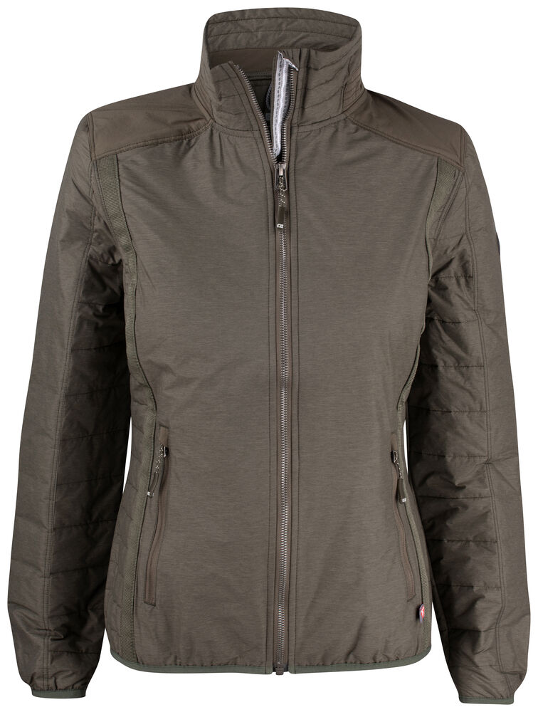 Cutter & Buck - Packwood Jacket Dames - Olijfgroen Mélange