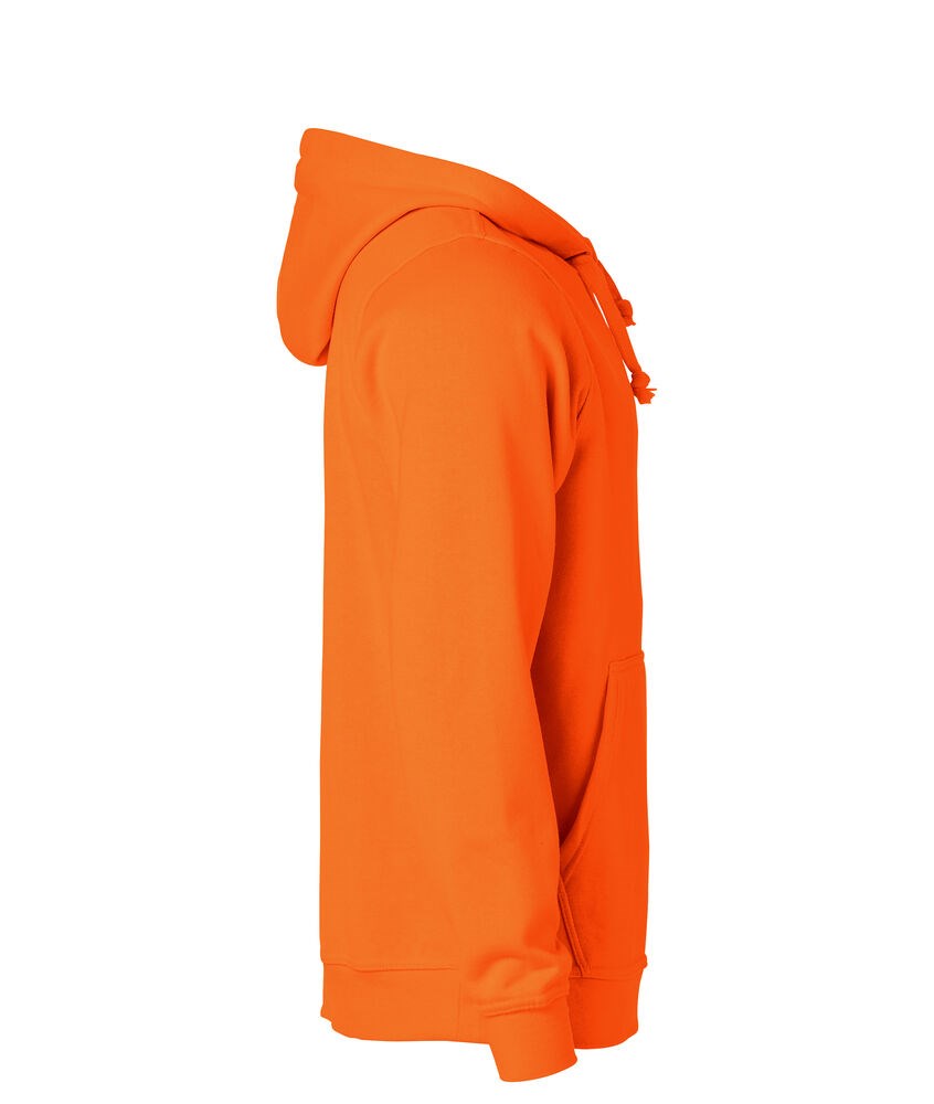 Clique - Basic Hoody Signaal-oranje XL