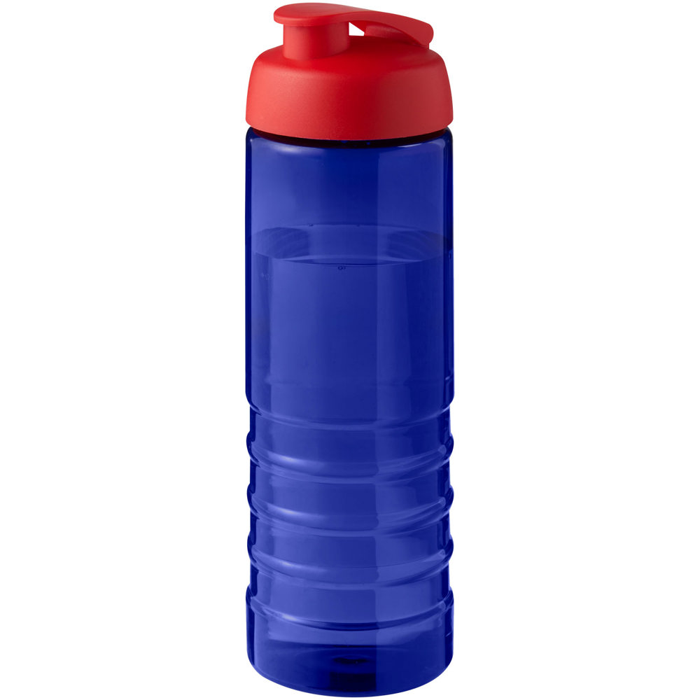 H2O Active® Eco Treble 750 ml drinkfles met klapdeksel - Blauw, Rood