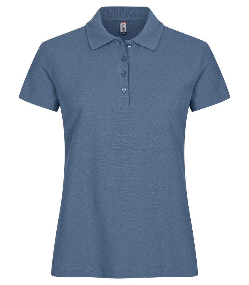 Clique - Basic Polo Women - Staalblauw