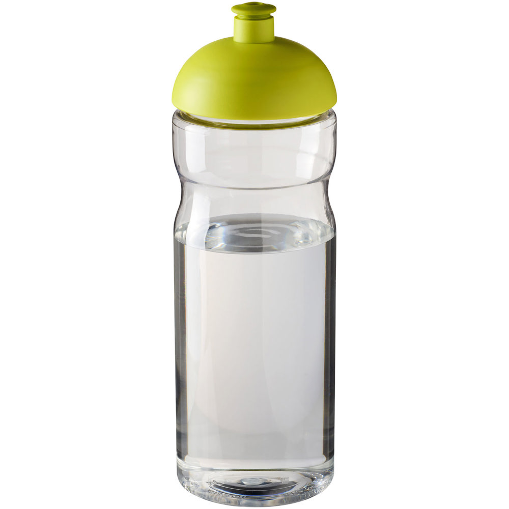 H2O Active® Base 650 ml bidon met koepeldeksel - Transparent, Lime